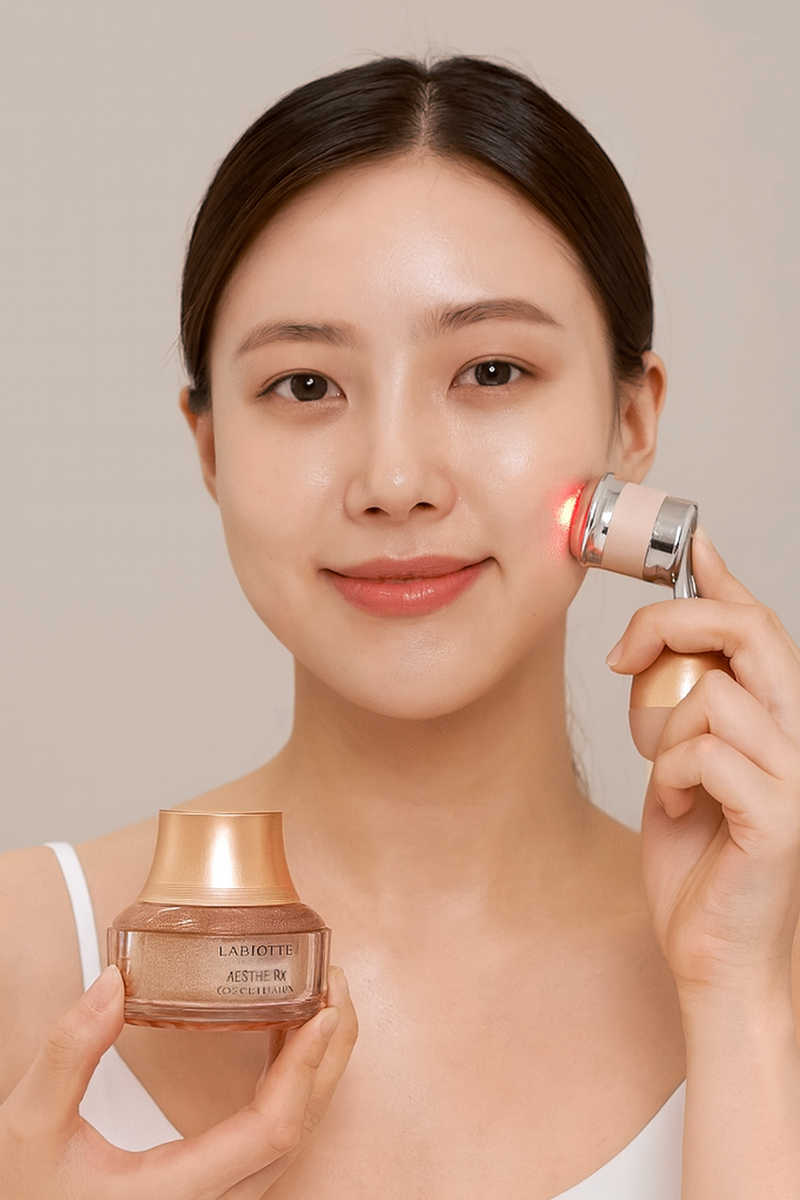 Labiotte Aesthe RX Collagen Cream 50ml + Built in LED Boost Device