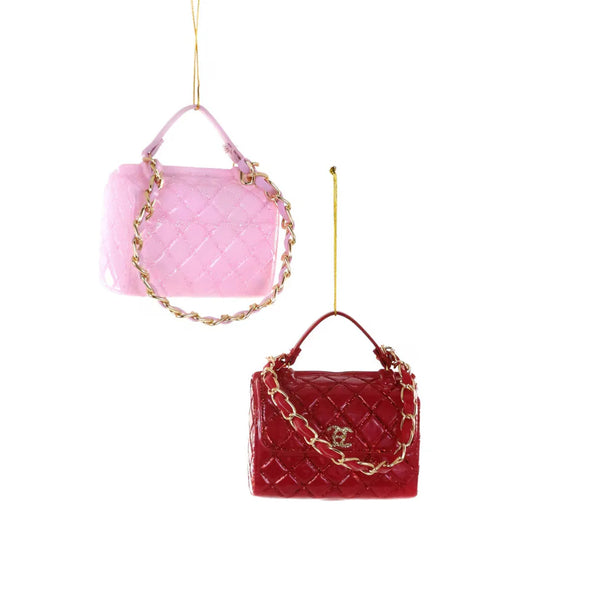 Coco Quilted Classic Flap Handbag Ornament