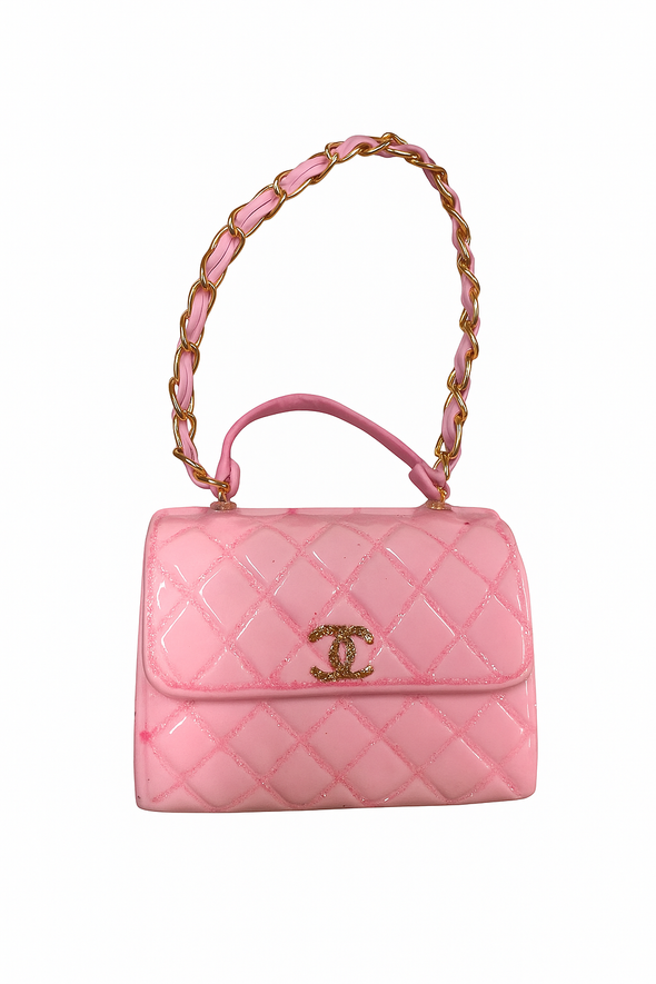 Coco Quilted Classic Flap Handbag Ornament