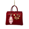 Haute Handbag Ornament with Monster Labubu Charm