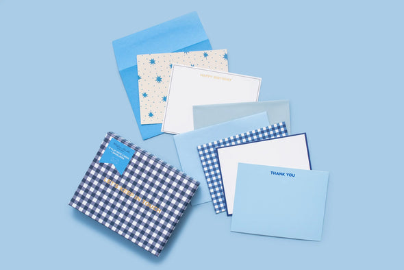 Taylor Elliott Designs Gingham Boxed Notecards