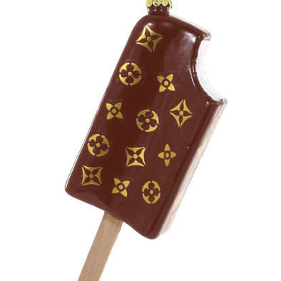 Cody Foster FASHIONABLE ICE CREAM BAR ornament - LV - SHIPS TODAY