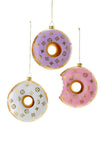 Fashion House Donut Ornament -  Set of 3