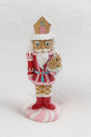 Pink Sugar Gingerbread Nutcracker