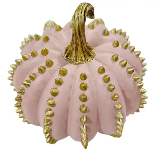 Gold Spiked Blush Pumpkin