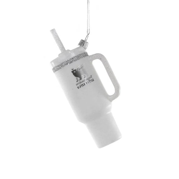 White Tumbler Ornament