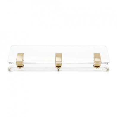 Acrylic & Gold Three Hole Punch by Russell + Hazel