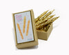 Glitterville Petite Gold Party Candles